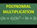 Multiply Polynomials the Easy Way Algebra Skills