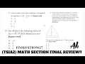 TSIA2 PRACTICE TEST FINAL REVIEW Can you spot my mistake