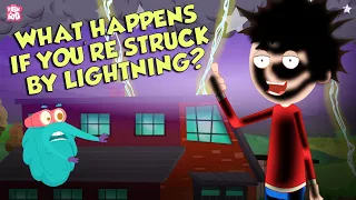 Download What Happens If You're Struck By LIGHTNING | Thunder \u0026 Lightning | Dr Binocs Show | Peekaboo Kidz MP3