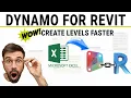 Creating levels in Revit with Dynamo FAST