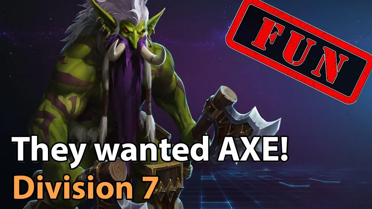 ► FUN Heroes of the Storm: THEY WANTED AXE! - Division 7