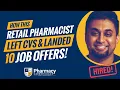How This Retail Pharmacist Left CVS Landed 10 Job Offers