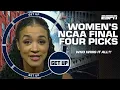 Andraya Carter s NCAA Women s Final Four picks Get Up