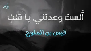 ألست وعدتني يا قلب قيس بن الملوح 
