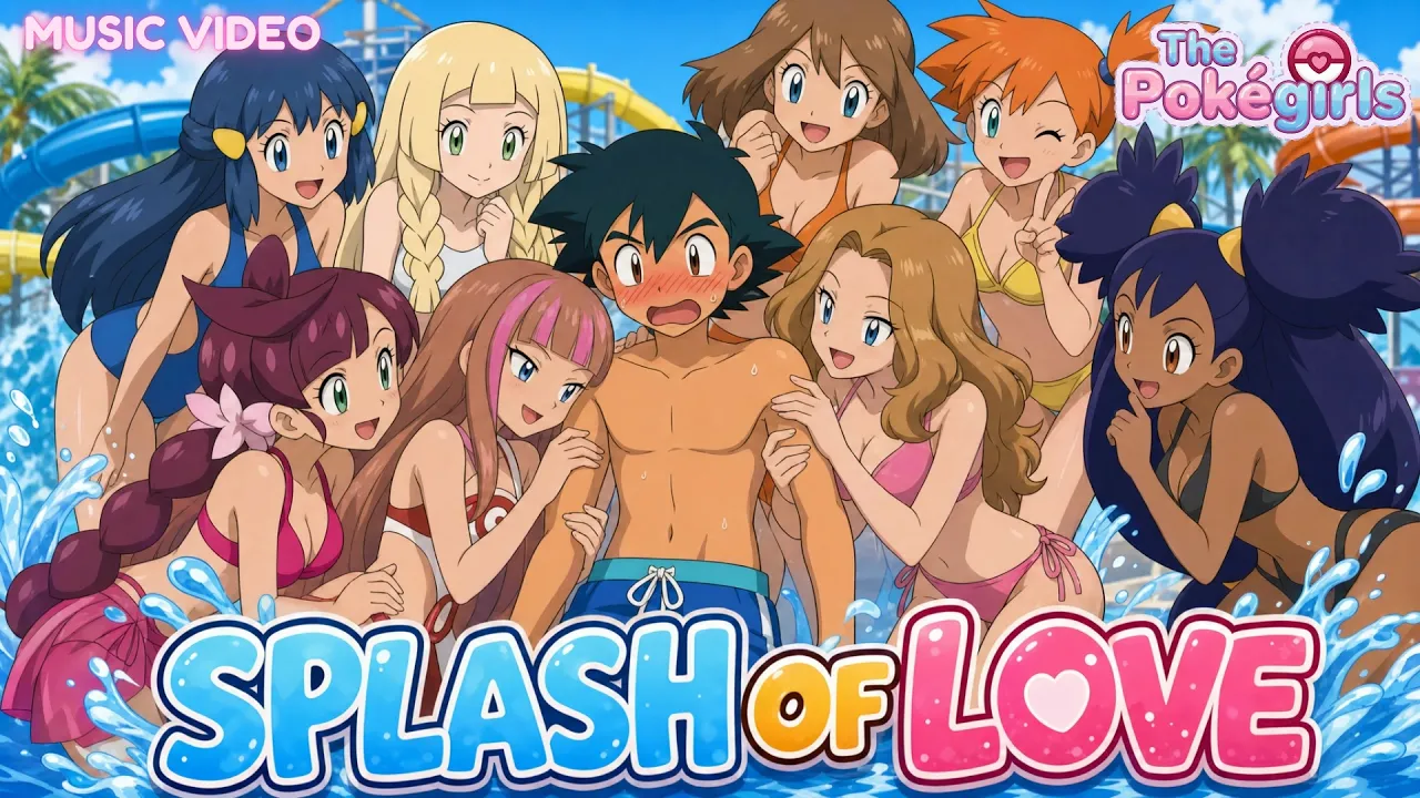 Splash of Love | Pokèmon Pokegirls Fan Music Video | ELEXYA
