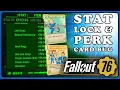 Fallout 76 Fixed Stat Lock Perk Card Bug Explanation Known Fixes