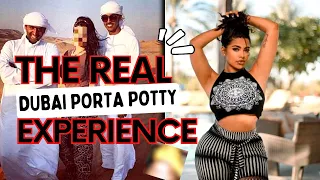 the real dubai porta potty model video exposed rare inside look part 1