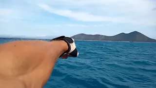 Sailing together. Покидаем штормовую бухту.