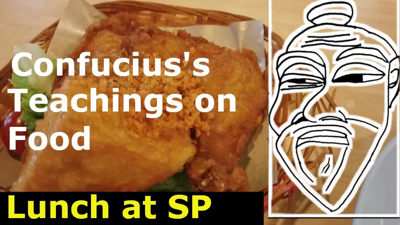 [Confucius Teachings on Food] Lunch at Singapore Polytechnic