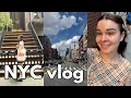 New York City vlog - dates shopping and food