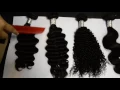 Wholesale Virgin Hair video  : Loose curly ,deep wave ,kinky curly ,body wave straight