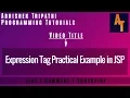 Expression Tag In JSP Part-6 JSP Expressions JSP Tags Tags