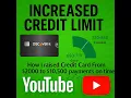 Raising Discover Card Credit Limit from 2000 to 10 500 in 2 years