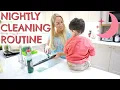 DAILY EVENING CLEANING ROUTINE OF A MUM MOM AD NIGHTLY CLEANING EMILY NORRIS