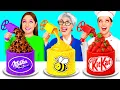 Lagu Me vs Grandma Cooking Challenge | Amazing Kitchen Tricks by RaPaPa Challenge