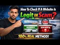 How To Check If a Website Is Legit or Scam Before You Trust It