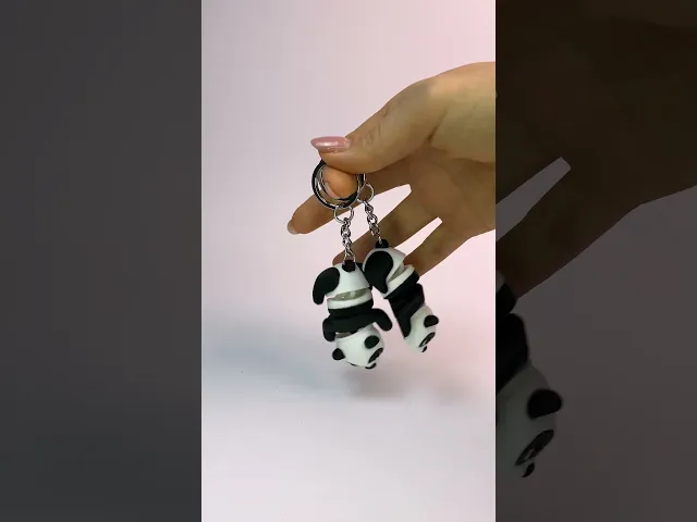 Cute Flexi Panda (Toy, Keychain & Magnet) video thumbnail