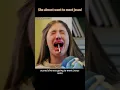 The metal straw got STUCK in her head