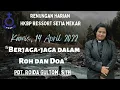 Download Lagu BERJAGA - JAGA DALAM ROH DAN DOA - Kamis, 14 April 2022