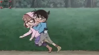 كونان ينقذ هيبارا في آخر لحظة 