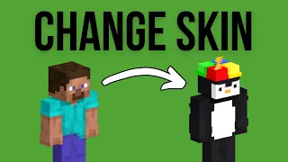HOW TO CHANGE MINECRAFT SKIN Step by Step Change Skin in Minecraft Java
