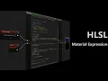 Using Material Custom Node Shadertoy in HLSL Material Expression