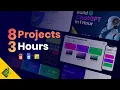 Build 8 Cool JavaScript Frontend Projects In 3 Hours