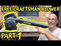 Free Craftsman 25cc Gas It Run PT1