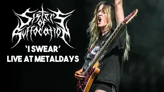 Download Sisters Of Suffocation - I Swear @ MetalDays 2018 | Guitar cam by Emmelie MP3