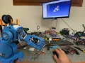 3d Printed Robot Arm 6 axis Arduino Mega GRBL RoboDK