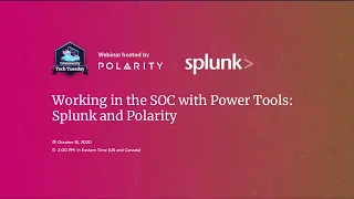 Community Tech Tuesday Splunk