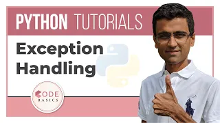 Python Tutorial - 16 Exception Handling
