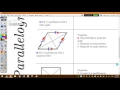 properties of parallelograms - foldable