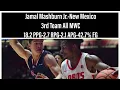 Jamal Mashburn Jr Sophomore Season Highlights New Mexico-21-22 Season