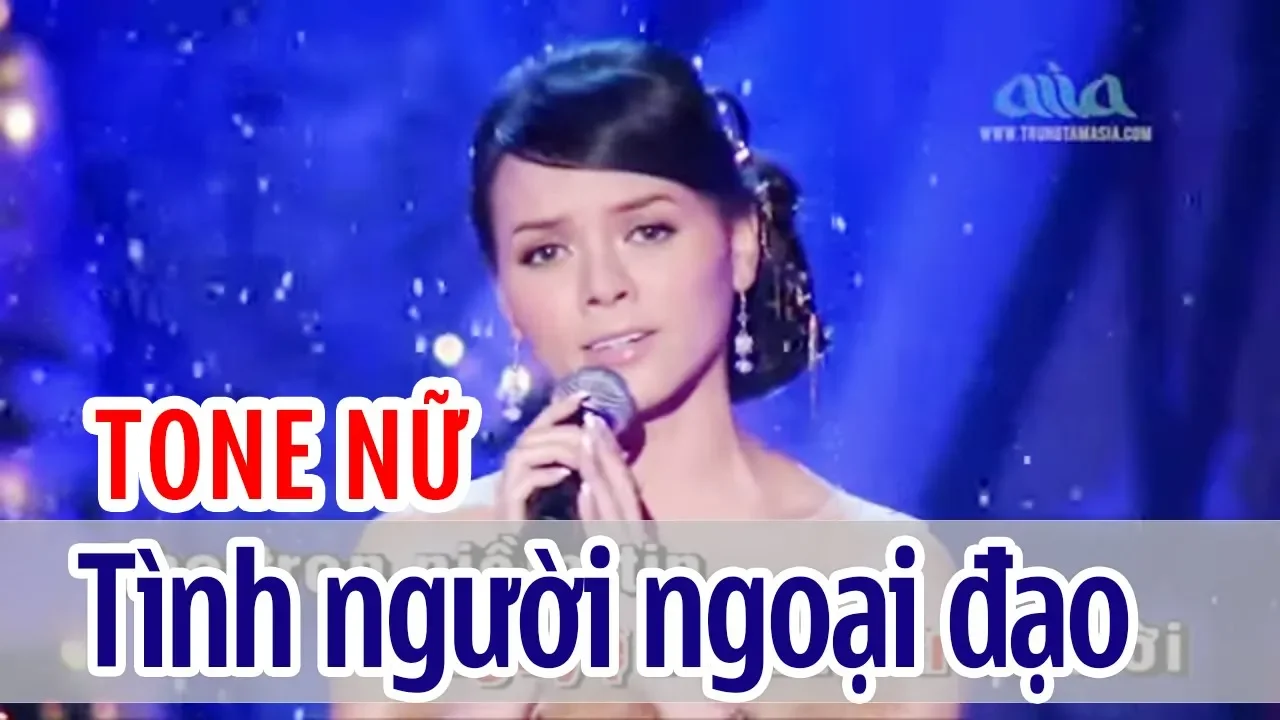 Tình Người Ngoại Đạo - KARAOKE | Tone Nữ | Băng Tâm