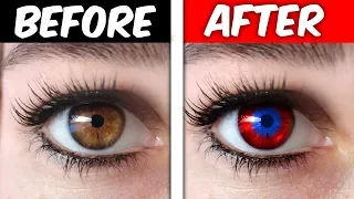 Download CHANGE YOUR EYE COLOR TRICK! (IT WORKS OMG) MP3