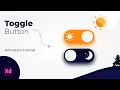 Tutorial Adobe XD Toggle Button Animation ID