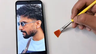 Nani Bloody Romeo drawing π₯β€οΈ New Hairstyle Colour Pencil Shading