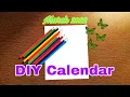 Make your own monthly Calendar March 2022 DIY Calendar