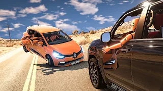 dangerous overtaking and car crashes 02 beamng drive