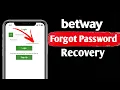 Forgot BetWay Password Recovery - 2022 Recover BetWay Password
