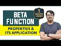 Beta Function - Properties with Example Relation of Gamma Beta Function