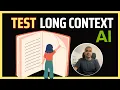 Needle in the Haystack Test How to Test AI for Long Context