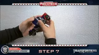 Optimus Prime Voyager MechTech Transformations Instructional Video Transformers Official 