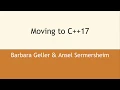 Moving to C 17