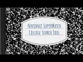 Naviance SuperMatch Tutorial