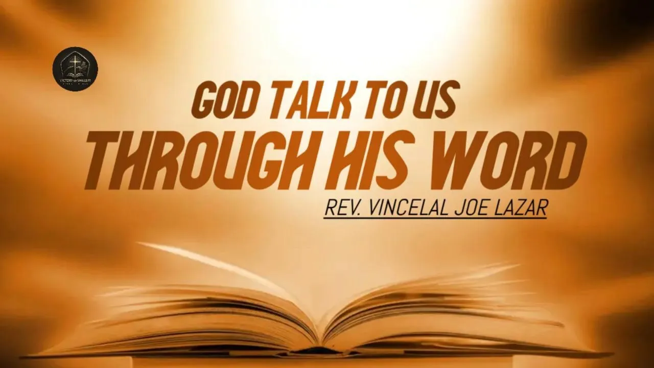 God Talk to us through his word