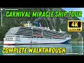 Carnival Miracle Ultimate Ship Tour Complete Walk Through