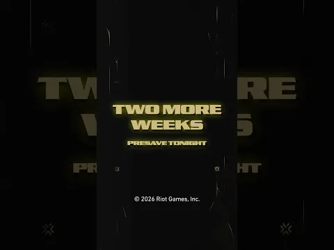 Two weeks until the Champions 2026 Anthem
