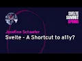 Josefine Schaefer - Svelte a shortcut to a11y